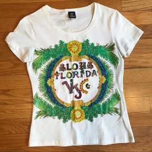 NWOT Versace Beaded T-shirt- XL